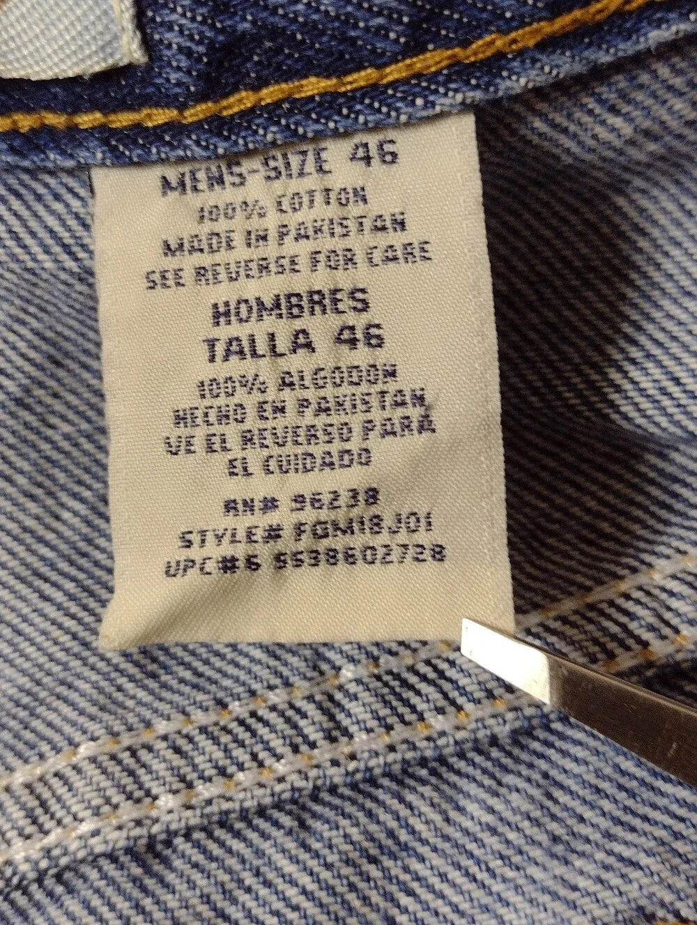 Faded Glory Men's jeans Dark Blue Denim Shorts. (46)